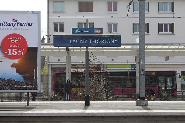 Thorigny-sur-Marne - Immobilier - CENTURY 21 Orquéra Immobilier - Quais de la gare de Lagny-Thorigny.
