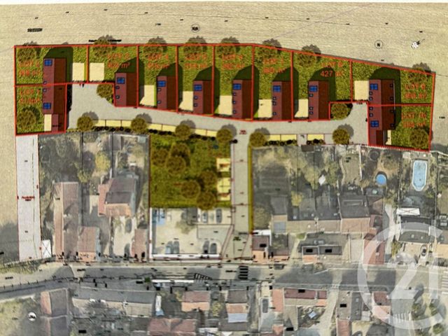 terrain à vendre - 394.0 m2 - LESCHES - 77 - ILE-DE-FRANCE - Century 21 Orquéra Immobilier