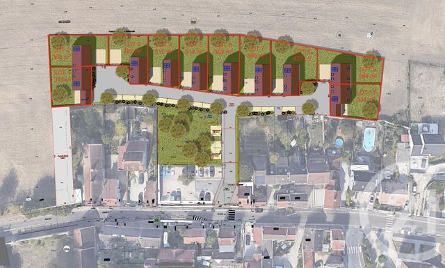 terrain à vendre - 362.0 m2 - LESCHES - 77 - ILE-DE-FRANCE - Century 21 Orquéra Immobilier